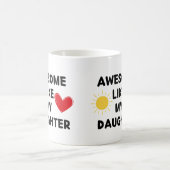 AMATEUR COMME MA FILLE - Perfect Coffee Mug Cadeau (Centre)