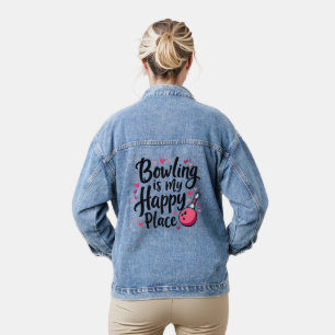 Amateur de Bowling Design Rétro Mignon Sportif