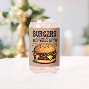 Amateur de Burger Rétro Typographie Vintage Art Al
