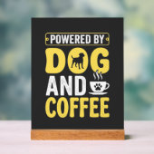 Amateur de café chien propulsé par le design (Neutre)