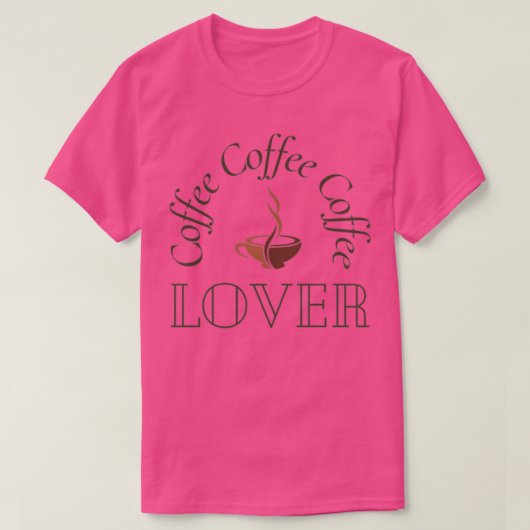 Amateur de café TShirt Classic TShirt (Design devant)
