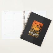 Amateur de chat Halloween Graphique de coucher de (Devant avec enveloppe)