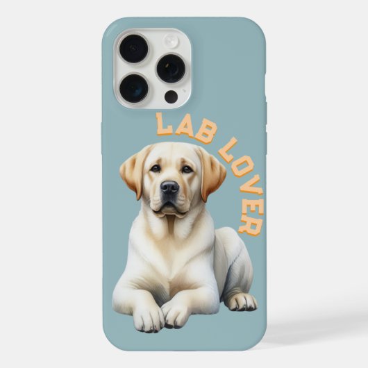 Amateur de chien Labrador Retriever (Verso)