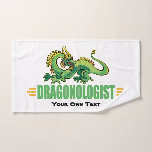 Amateur de dragon drôle (Serviette à main)