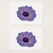 Amateur de fleur d'anémone (Devant & derrière)