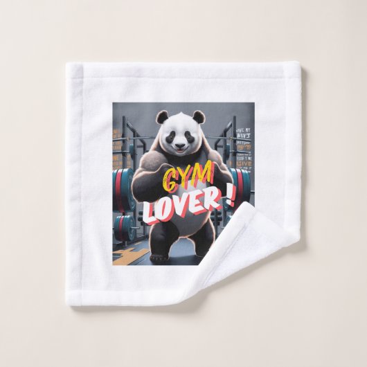 amateur de gym (Gant de toilette)