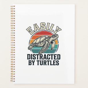 Amateur de tortues vintage facilement distrait par