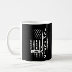 Amateur Ham Radio Flag Koffiemok