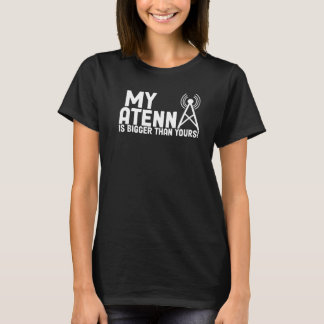 Amateur Ham Radio Morse Code Leer T-shirt