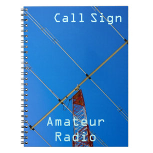 Amateur Radio Call Sign & Beam 2 Notitieboek
