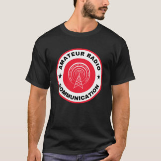 Amateur Radio Communicatie shirt Rood