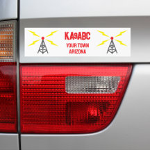 Amateur Radio Ham Operator Antenna en Call Sign.
