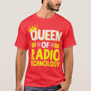 Amateur-radio-operator voor uurradio (7) t-shirt
