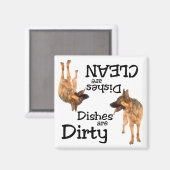 Amateurs allemands de berger Lave-vaisselle Magnet (Recto/Verso)