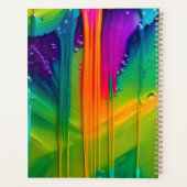 Amateurs d'art coloré Planificateur non daté (Dos)