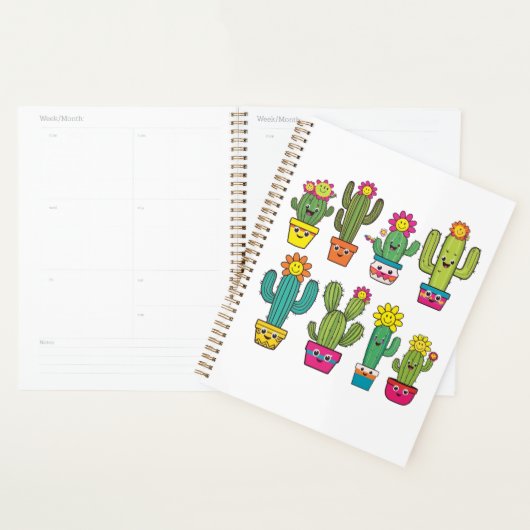 Amateurs de cactus mignons (Devant avec enveloppe)