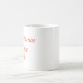 Amateurs de café et de chats mug (Centre)