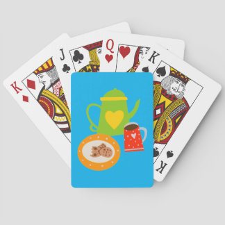 Amateurs de café et de thé Cartes de jeu classique
