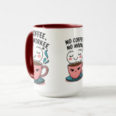 amateurs de café Funny Café Mug pour les amateurs (Devant gauche)