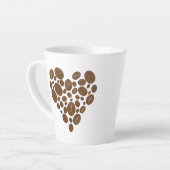 Amateurs de café Latte Mug (Angle gauche)