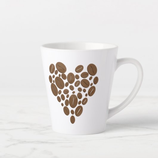 Amateurs de café Latte Mug (Droite)