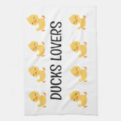 Amateurs de canard Serviette de cuisine (Vertical)