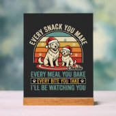 Amateurs de chiens de Noël Snack Regarder (Neutre)
