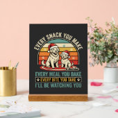 Amateurs de chiens de Noël Snack Regarder (Mariage)