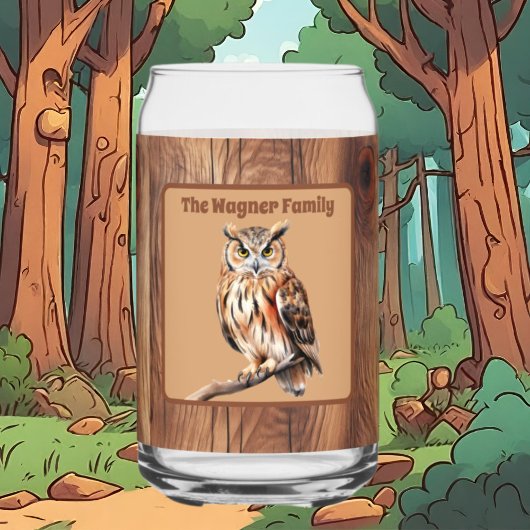 Amateurs de chouette du pays mignon ajouter le nom