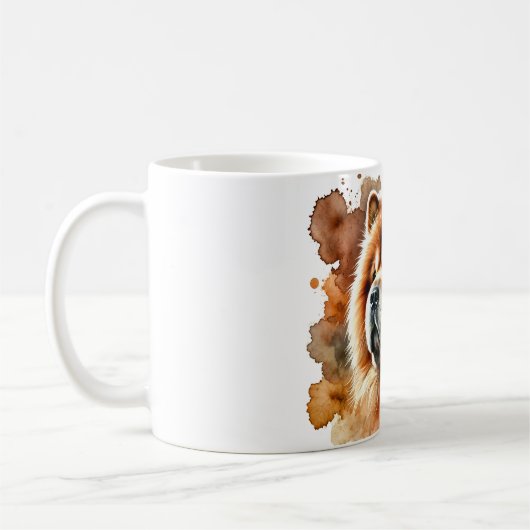 🐾 Amateurs de Chow Chow, Cette Mug est pour vous! (Gauche)