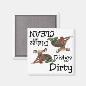 Amateurs de crêpes chinoises Lave-vaisselle Magnet (Recto/Verso)