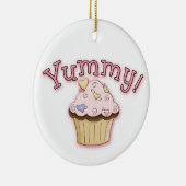 Amateurs de cupcake Ornement de Noël (Droite)