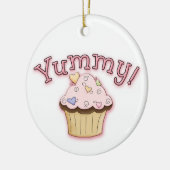 Amateurs de cupcake Ornement de Noël (Gauche)