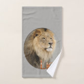 Amateurs de lions (Serviette à main)