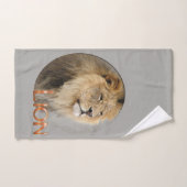 Amateurs de lions (Serviette à main)