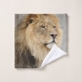 Amateurs de lions (Gant de toilette)