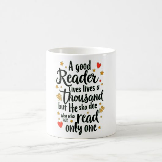 Amateurs de livres MUG (Centre)
