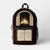 Amateurs de livres Sac à dos d'aventure littéraire (Recto)