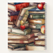 Amateurs de livres Whimsical colorés (Dos)