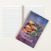 Amateurs de livres Whimsical Stack de livres Journ (À l'intérieur)