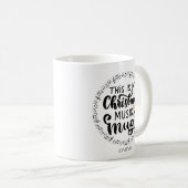 Amateurs de musique de Noël Mug cadeau de Noël (Devant droit)