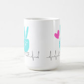 Amateurs de paix classique Mug (Centre)