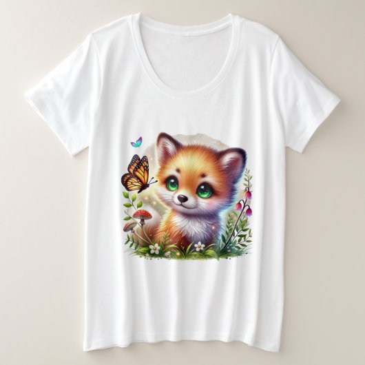 Amateurs de papillon Fox mignonne (Design devant)