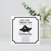 Amateurs de pêche Grande Faire-part de mariage de  (Debout devant)