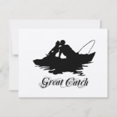 Amateurs de pêche Great Catch Merci personnalisé (Dos)