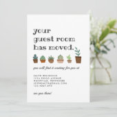 Amateurs de plantes Faire-part itinérants (Debout devant)