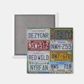 Amateurs de plaque de licence Magnet (Recto/Verso)