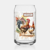 Amateurs de poulet cool Farm ajouter nom (Recto)