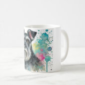 🐾 Amateurs de Schnauzer Miniature, cette Mug est (Devant droit)