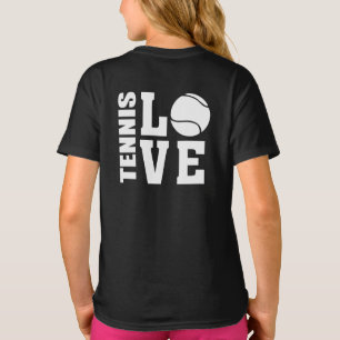 Amateurs de tennis, I Love Tennis, T-shirt de tenn